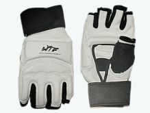 Перчатки для тхэквондо ZZT-004 с напульсником на липучке 